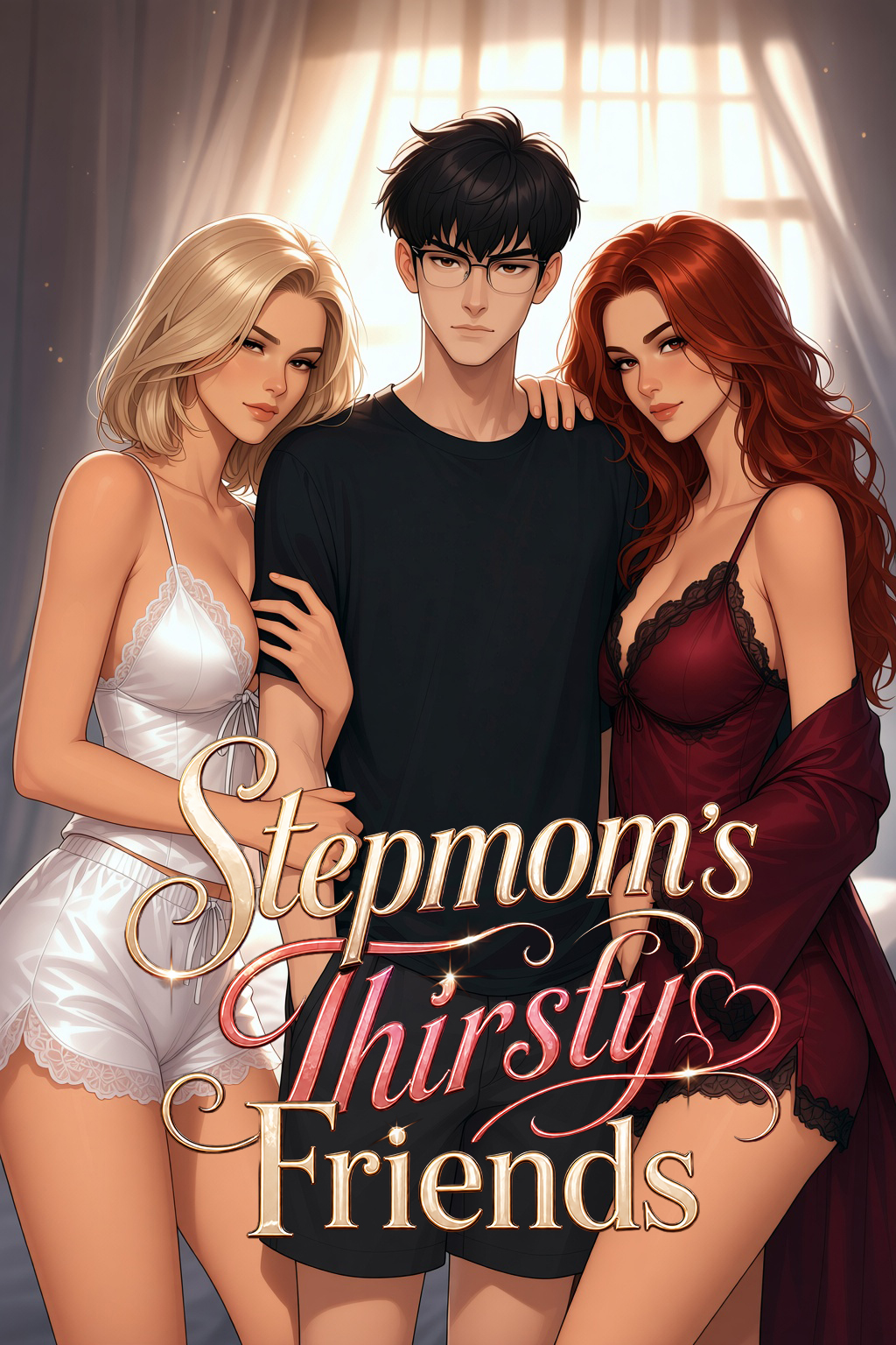 Stepmom’s Thirsty Friends