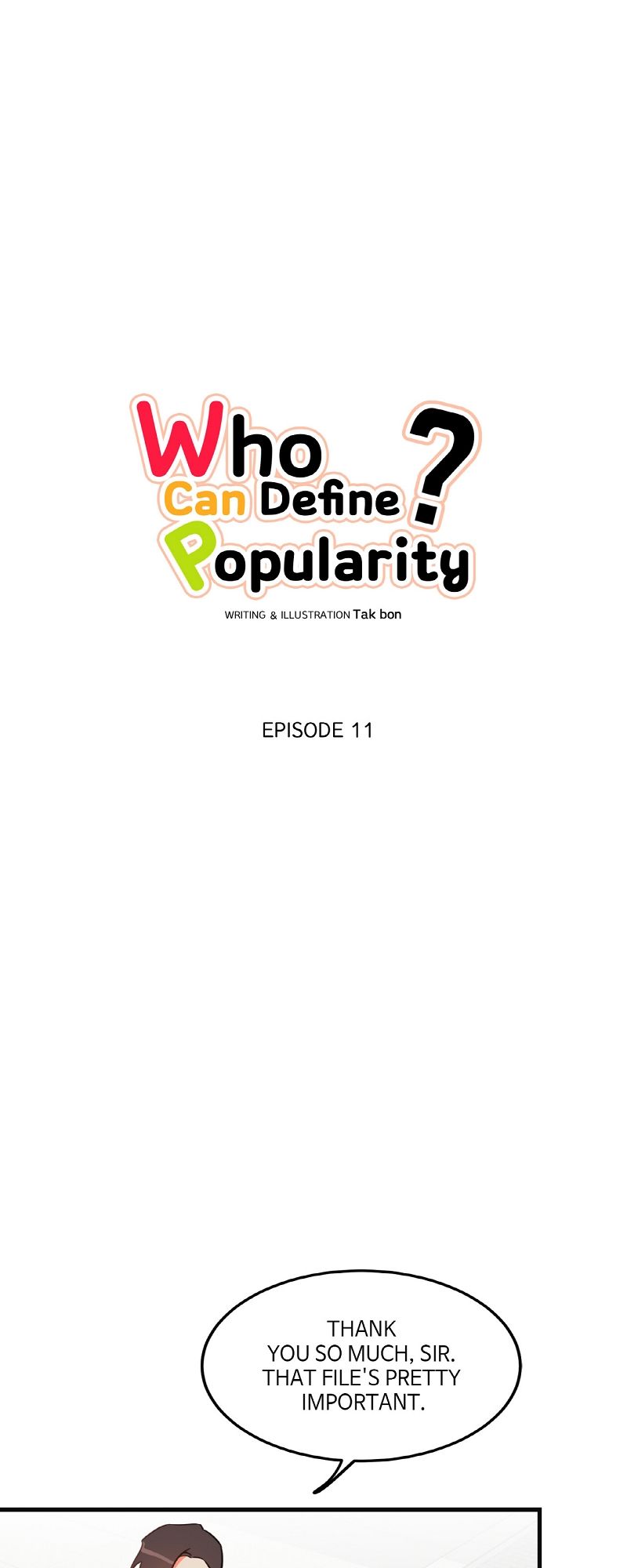 Who Can Define Popularity? - Episode 11 — page 10
